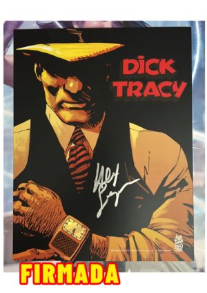 NYCC 2023 Mad Cave Comics Dick Tracy Print Signed by Alex Segura