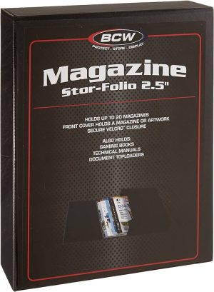 BCW Magazine Stor-Folio
