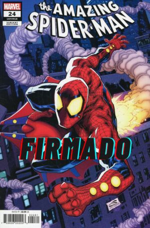 Amazing Spider-Man Vol 6 #24 Cover C Variant Gerardo Sandoval Cover Signed by Gerardo Sandoval