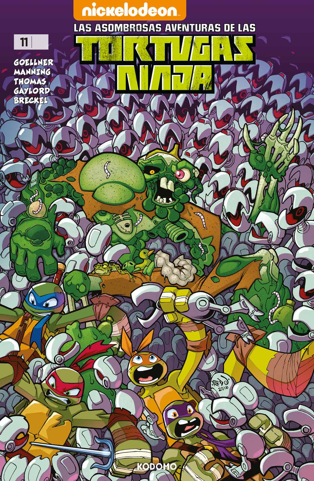 Las asombrosas aventuras de las Tortugas Ninja núm. 04