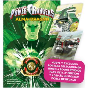 Power Rangers: Alma de Dragón - Nueva edición con portada alternativa