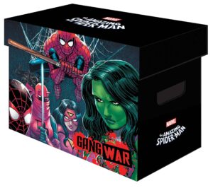 Caja para comics Marvel Graphic Amazing Spider-Man Gang War Short Comic Storage Box
