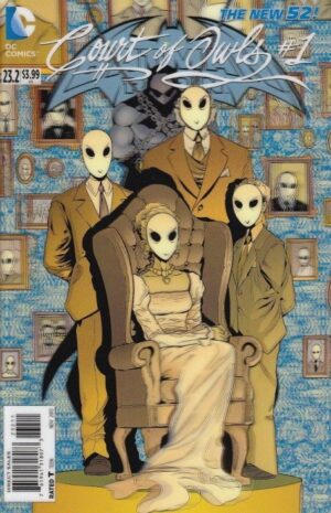 Batman And Robin Vol 2 #23.2 Court Of Owls Cover A 1st Ptg 3D Motion Cover