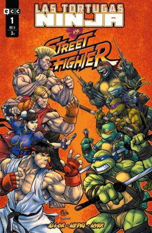 Las Tortugas Ninja vs. Street Fighter 01