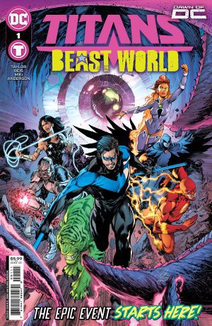 Titans Beast World #1 Cover A Regular Ivan Reis & Danny Miki Cover