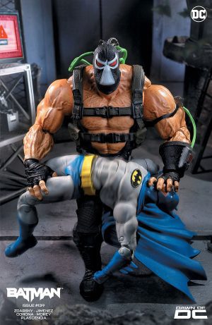 Batman Vol 3 #139 Cover E Variant Bane McFarlane Toys Action Figure Card Stock Cover