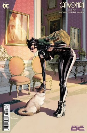 Catwoman Vol 5 #59 Cover B Variant Tirso Cons Card Stock Cover