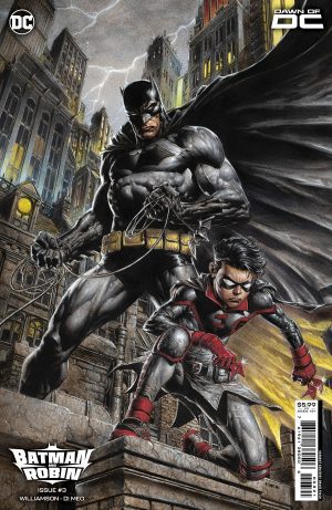 Batman And Robin Vol 3 #3 Cover B Variant David Finch Card Stock Cover