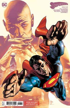 Superman Vol 7 #8 Cover E Variant Mike Deodato Jr Artist Spotlight Card Stock Cover