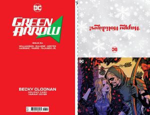 Green Arrow Vol 8 #6 Cover C Variant Becky Cloonan DC Holiday Card Special Edition Cover