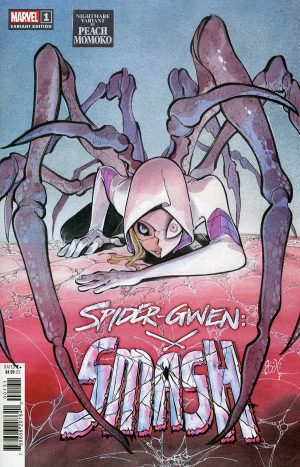 Spider-Gwen Smash #1 Cover B Variant Peach Momoko Nightmare Cover