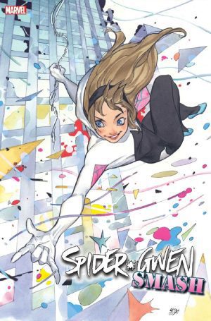 Spider-Gwen Smash #1 Cover E Variant Peach Momoko Foil Cover