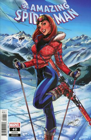 Amazing Spider-Man Vol 6 #40 Cover D Variant J Scott Campbell Ski Chalet Cover