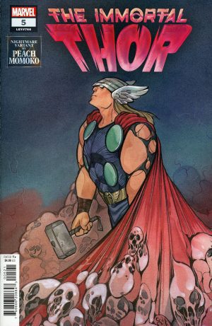 The Immortal Thor #5 Cover B Variant Peach Momoko Nightmare Cover