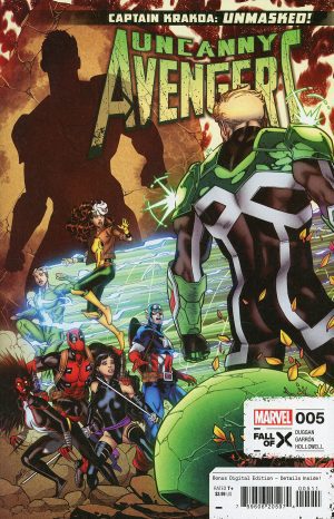 Uncanny Avengers Vol 4 #5 Cover A Regular Javier Garrón Cover