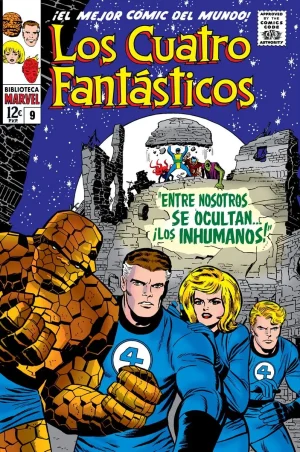 Biblioteca Marvel: Los Cuatro Fantásticos 09