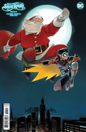 Batman Santa Claus Silent Knight #1 Cover C Variant Otto Schmidt Card Stock Cover