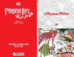 Poison Ivy #17 Cover D Variant Trung Le Nguyen DC Holiday Card Special Edition Cover