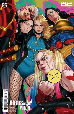Birds Of Prey Vol 5 #4 Cover C Variant Joshua Sway Swaby Card Stock Cover