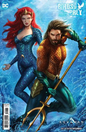 Birds Of Prey Vol 5 #4 Cover D Variant Sun Khamunaki Aquaman And The Lost Kingdom Card Stock Cover