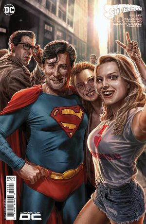 Superman Vol 7 #8 Cover B Variant Lee Bermejo Card Stock Cover