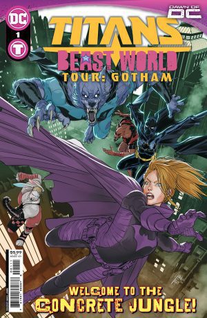 Titans Beast World Tour Gotham #1 (One Shot) Cover A Regular Mikel Janin Cover