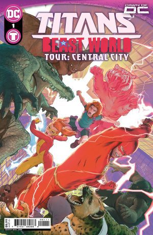 Titans Beast World Tour Central City #1 (One Shot) Cover A Regular Mikel Janin Cover