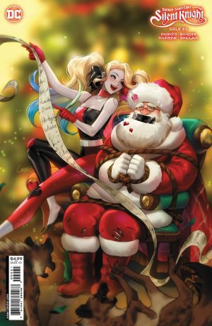 Batman Santa Claus Silent Knight #2 Cover B Variant Lesley Leirix Li Card Stock Cover