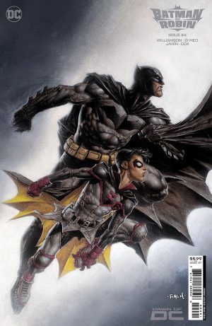 Batman And Robin Vol 3 #4 Cover B Variant David Finch Card Stock Cover