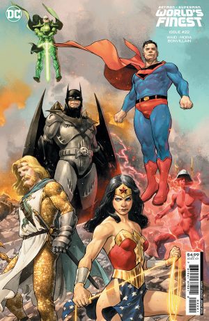 Batman/Superman Worlds Finest #22 Cover B Variant Jerome Opena Card Stock Cover