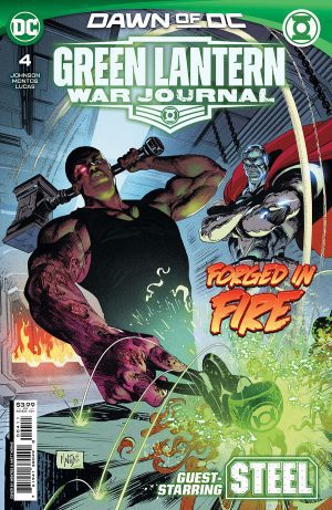Green Lantern War Journal #4 Cover A Regular Montos Cover
