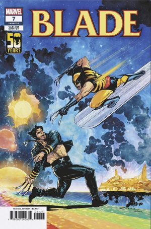 Blade Vol 4 #7 Cover B Variant Emanuela Lupacchino Wolverine Cover