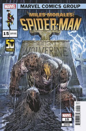 Miles Morales Spider-Man Vol 2 #15 Cover B Variant Ken Lashley Wolverine Cover