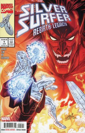 Silver Surfer Rebirth Legacy #5 Cover A Regular Ron Lim Cover