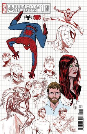 Ultimate Spider-Man Vol 2 #1 Cover L Incentive Marco Checchetto Design Variant Cover