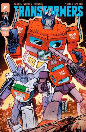 Transformers Vol 5 #4 Cover A Regular Daniel Warren Johnson & Mike Spicer Cover