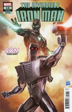 Invincible Iron Man Vol 4 #14 Cover C Variant SKAN Rom Cover