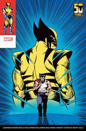Superior Spider-Man Vol 3 #3 Cover B Variant Betsy Cola Wolverine Cover