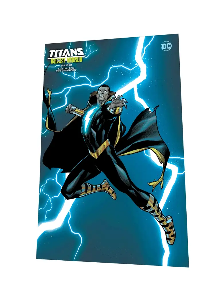 Titans Beast World #2 Cover D Variant Clayton Henry Lenticular Cover