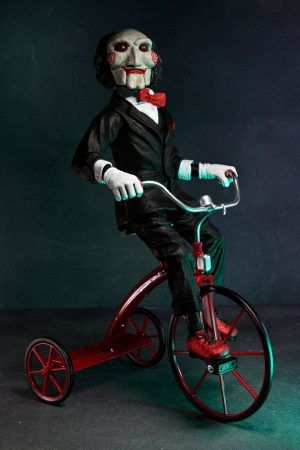 Saw: Billy the Puppet Action Figure with Tricycle