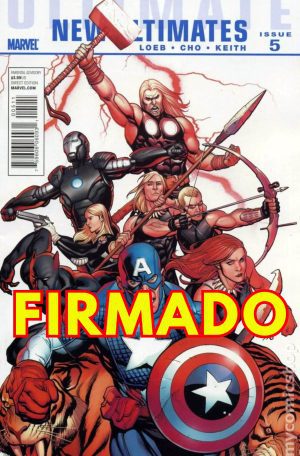 Ultimate New Ultimates (2010 Marvel) #5 Cover A Regular Frank Cho Cover Signed by Frank Cho & Jeph Loeb