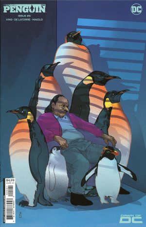 The Penguin #5 Cover B Variant Christian Ward Card Stock Cover