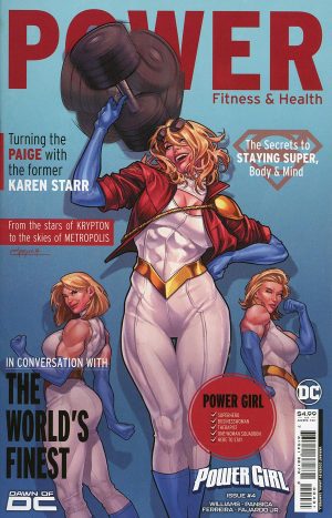Power Girl Vol 3 #4 Cover C Variant Jamal Campbell Card Stock Cover