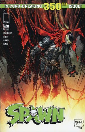 Spawn #350 Cover B Variant Todd McFarlane Cover