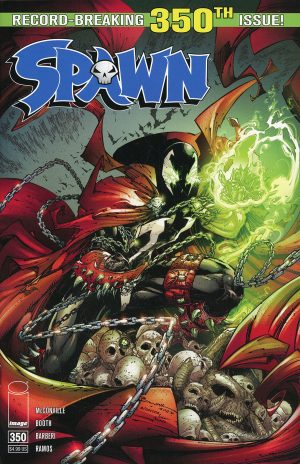 Spawn #350 Cover D Variant Brett Booth Cover