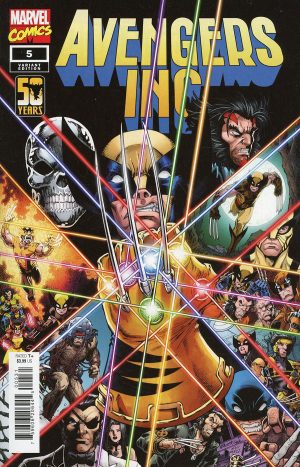 Avengers Inc #5 Cover B Variant Todd Nauck Wolverine Cover