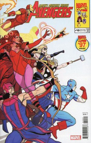 Avengers Vol 8 #10 Cover B Variant Jamie McKelvie Marvel 97 Cover