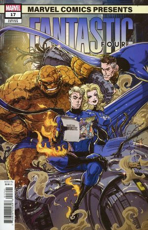 Fantastic Four Vol 7 #17 Cover E Variant Kaare Andrews Marvel Comics Presents Cover
