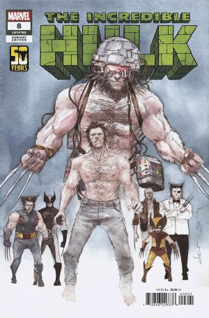 The Incredible Hulk Vol 5 #8 Cover B Variant Dustin Nguyen Wolverine Cover