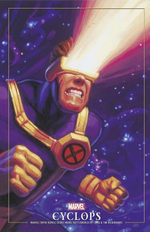 Marvel Super Heroes Secret Wars Battleworld #3 Cover C Variant Greg Hildebrandt & Tim Hildebrandt Marvel Masterpieces III Cyclops Cover